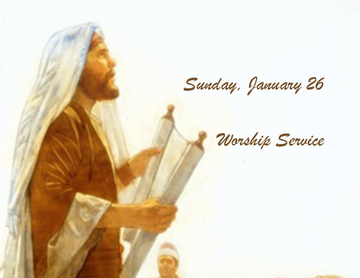 Sunday January 26 Worship Service Lutheran Church Of Our Saviour
